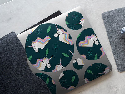 leafy corn fantasy DIY Laptop Stickers