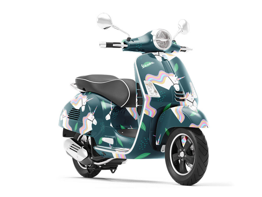 Leafy Corn Fantasy Vespa Scooter Wrap Film