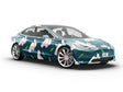 Leafy Corn Fantasy Vinyl Wrap Pattern