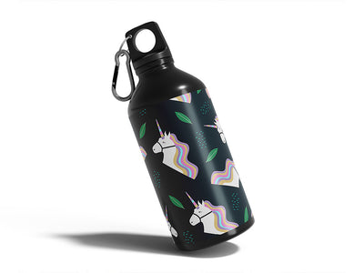 leafy corn fantasy Water Bottle DIY Stickers