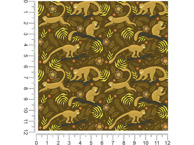 leaping lemurs animal 1ft x 1ft Craft Sheets