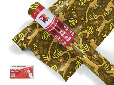 leaping lemurs animal Craft Vinyl Roll