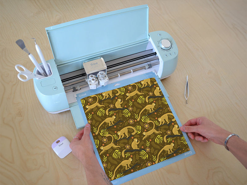 leaping lemurs animal Cricut Compatible Vinyl