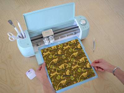 leaping lemurs animal Cricut Compatible Vinyl