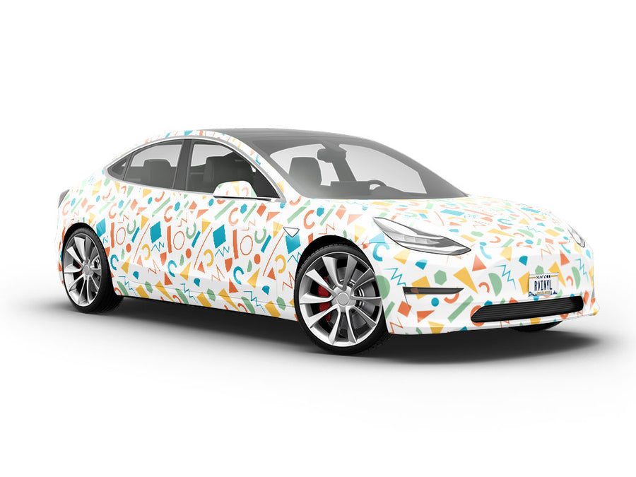 Leaping Mind Abstract Vehicle Vinyl Wrap