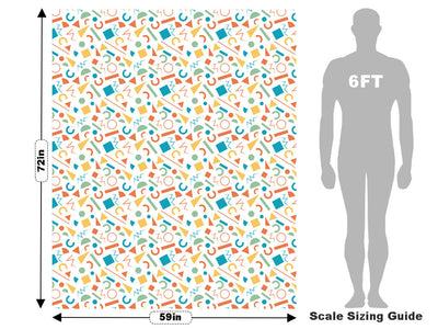Leaping Mind Abstract Vehicle Wrap Scale~Rwraps Series 914 Leaping Mind Abstract Measurements~1