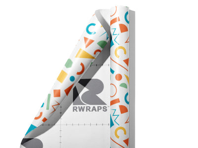 Leaping Mind Abstract Wrap Film Sheets~Rwraps Series 914 Leaping Mind Abstract Scrolled Sheet~3