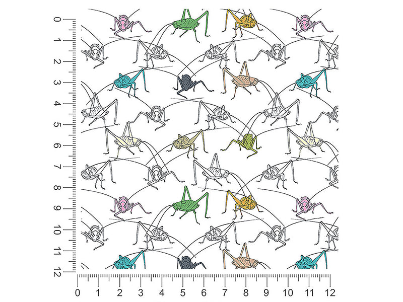 leaping pastels bug 1ft x 1ft Craft Sheets
