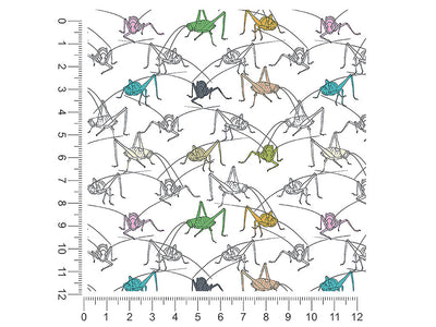 leaping pastels bug 1ft x 1ft Craft Sheets