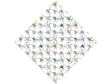 Leaping Pastels Bug Vinyl Wrap Pattern