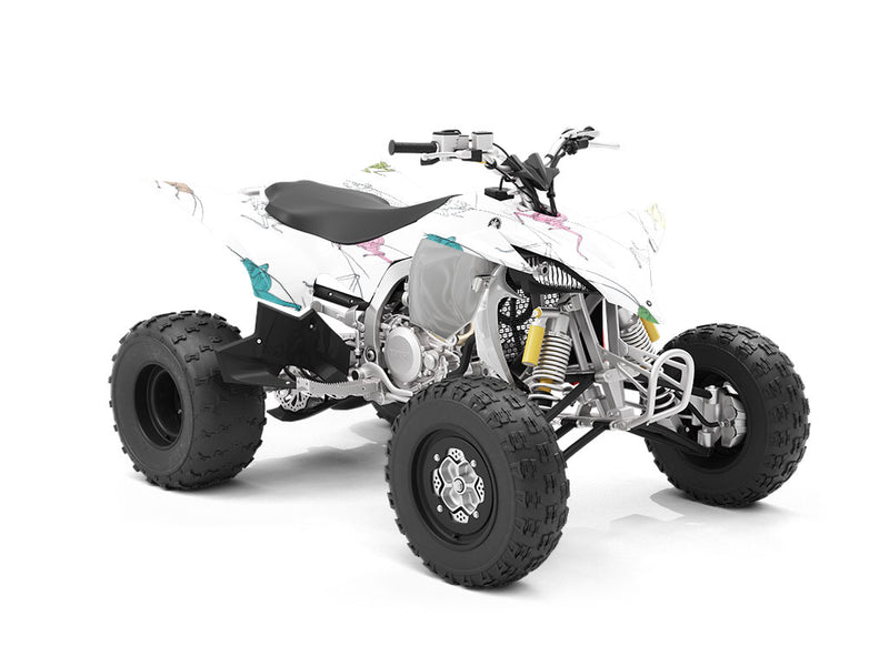 Leaping Pastels Bug ATV Wrapping Vinyl