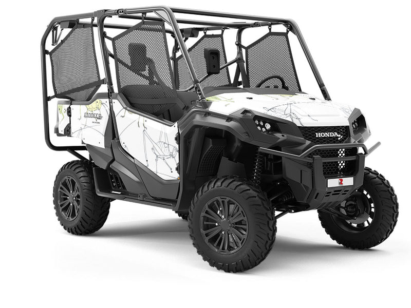Leaping Pastels Bug Utility Vehicle Vinyl Wrap