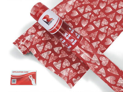 left breathless heart Craft Vinyl Roll
