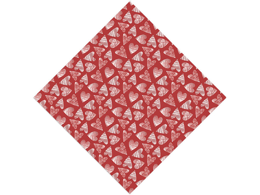Left Breathless Heart Vinyl Wrap Pattern