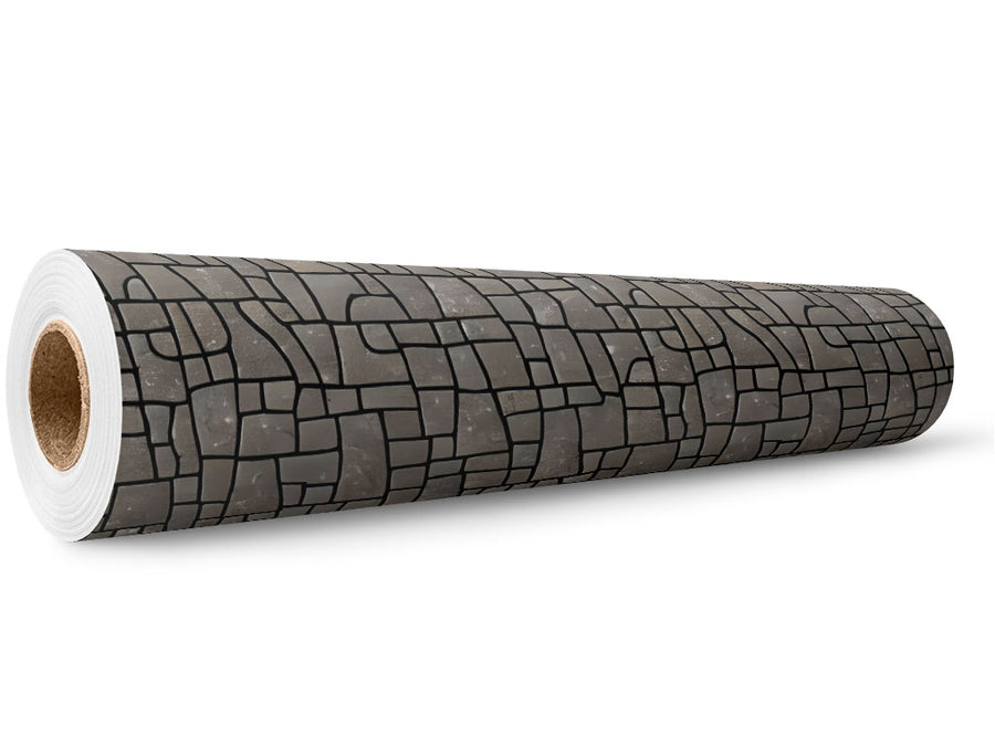 Leftover Slabs Cobblestone Wrap Film Wholesale Roll~Rwraps Series 914 Digitally Printed Vinyl Roll~5