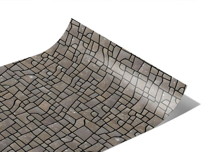 Leftover Slabs Cobblestone Vinyl Wraps~Rwraps Series 914 Digitally Printed Vinyl Wrap~1