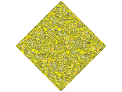 Lemon Chords Music Vinyl Wrap Pattern