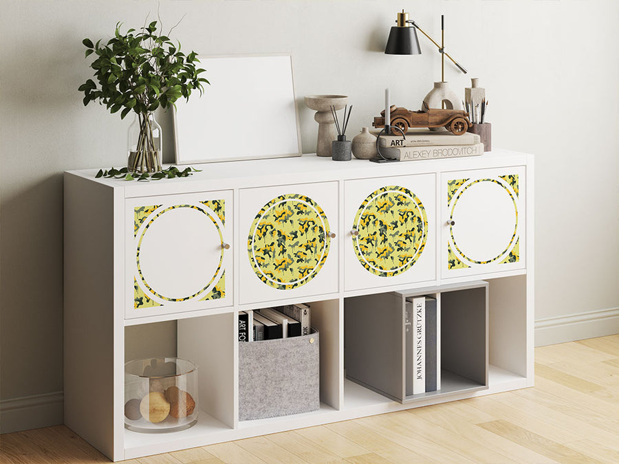 lemon graffiti camouflage DIY Furniture Stickers