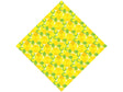 Lemon Mosaic Fruit Vinyl Wrap Pattern