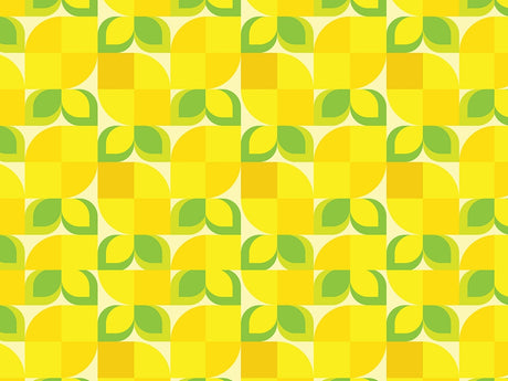 Lemon Mosaic Fruit Vinyl Wrap Pattern~Rwraps Series 914 Digitally Printed Vinyl Wrap~0