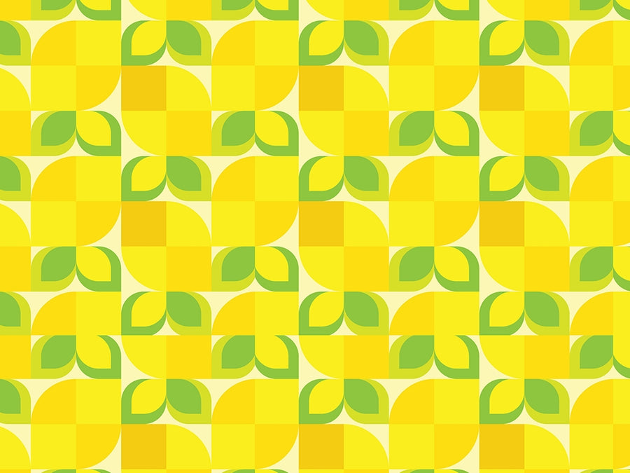 Lemon Mosaic Fruit Vinyl Wrap Pattern~Rwraps Series 914 Digitally Printed Vinyl Wrap~0