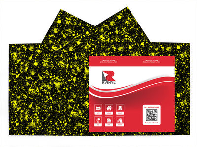 lemonade drops paint splatter Craft Vinyl Sheet Pack