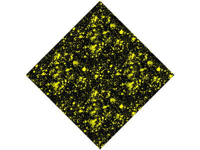 Lemonade Drops Paint Splatter Vinyl Wrap Pattern