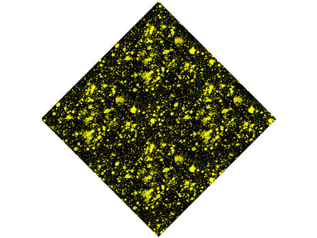 Lemonade Drops Paint Splatter Vinyl Wrap Pattern