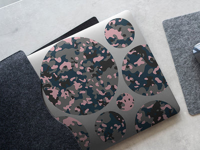 lemonade green camouflage DIY Laptop Stickers