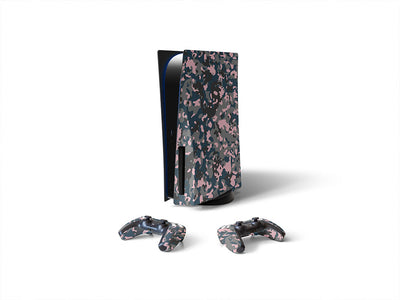 lemonade green camouflage Sony PS5 DIY Skin