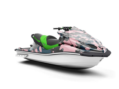 Lemonade Green Camouflage Jet Ski Vinyl Customized Wrap