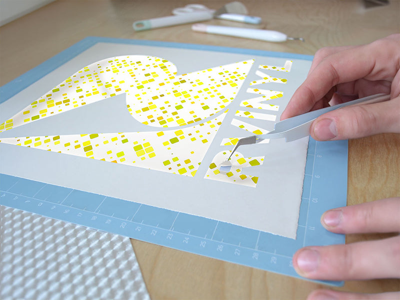 lemonade spill mosaic Easy Weed Craft Vinyl