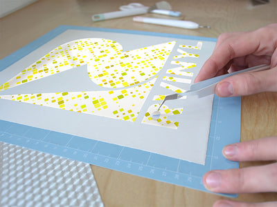 lemonade spill mosaic Easy Weed Craft Vinyl