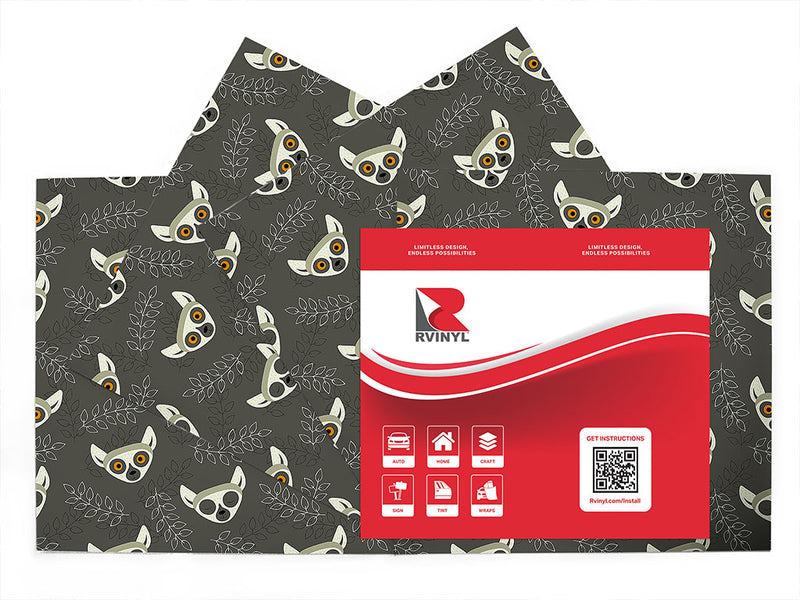 lemur vision animal Craft Vinyl Sheet Pack