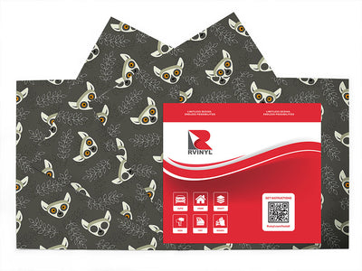 lemur vision animal Craft Vinyl Sheet Pack