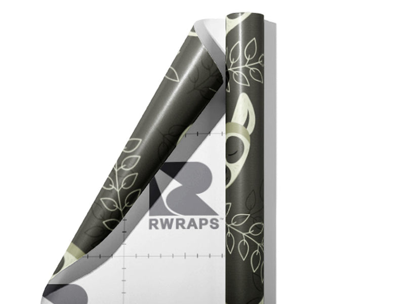 Lemur Vision Primate Wrap Film Sheets~Rwraps Series 914 Lemur Vision Primate Scrolled Sheet~3