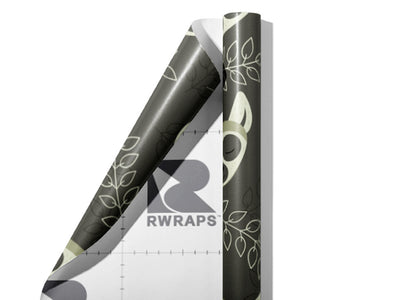 Lemur Vision Primate Wrap Film Sheets~Rwraps Series 914 Lemur Vision Primate Scrolled Sheet~3