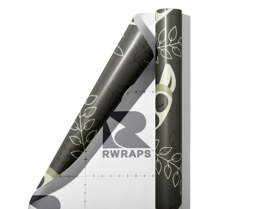 Lemur Vision Primate Wrap Film Sheets~Rwraps Series 914 Lemur Vision Primate Scrolled Sheet~3