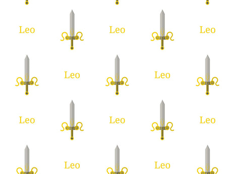 Leo Swords Astrology Vinyl Wrap Pattern~Rwraps Series 914 Digitally Printed Vinyl Wrap~0