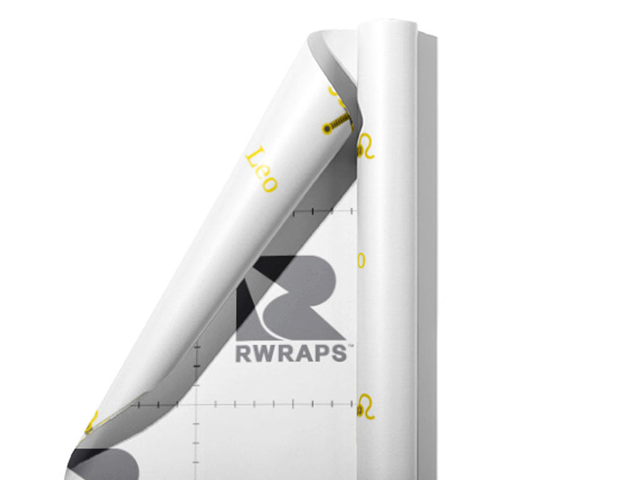 Leo Swords Astrology Wrap Film Sheets~Rwraps Series 914 Leo Swords Astrology Scrolled Sheet~3