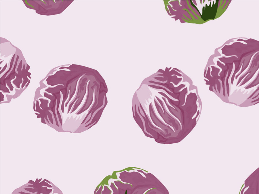 Leonardo Radicchio Vegetable Vinyl Wrap Pattern~Rwraps Series 914 Digitally Printed Vinyl Wrap~0