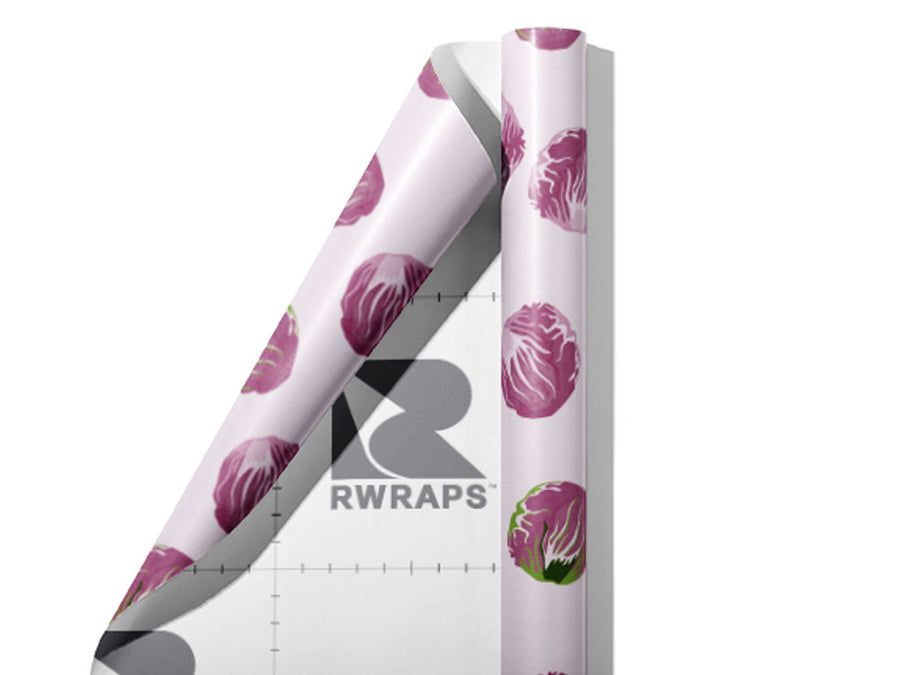 Leonardo Radicchio Vegetable Wrap Film Sheets~Rwraps Series 914 Leonardo Radicchio Vegetable Scrolled Sheet~3