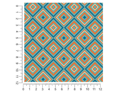 lets groove retro 1ft x 1ft Craft Sheets