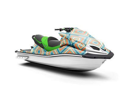 Lets Groove Retro Jet Ski Vinyl Customized Wrap