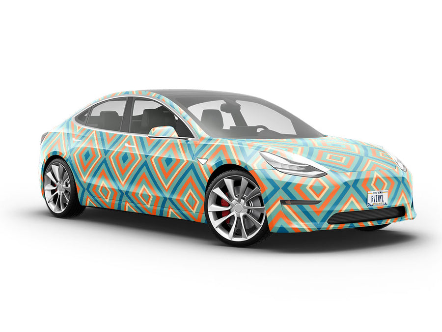 Lets Groove Retro Vehicle Vinyl Wrap