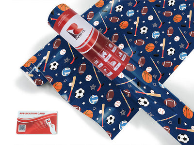 lets play sport Craft Vinyl Roll