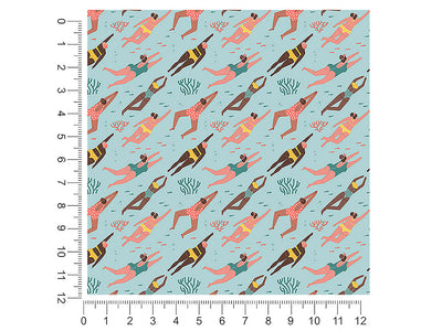 lets swim summertime 1ft x 1ft Craft Sheets