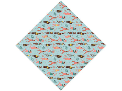 Lets Swim Summertime Vinyl Wrap Pattern