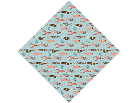 Lets Swim Summertime Vinyl Wrap Pattern