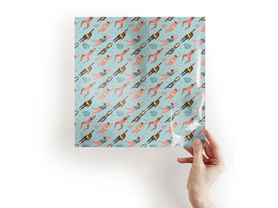lets swim summertime Craft Sheets